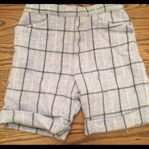 Wool designer shorts